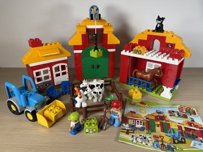 LEGO Duplo 10525 Big Farm with 5 Animals & 2 Figures Instruction | eBay UK
