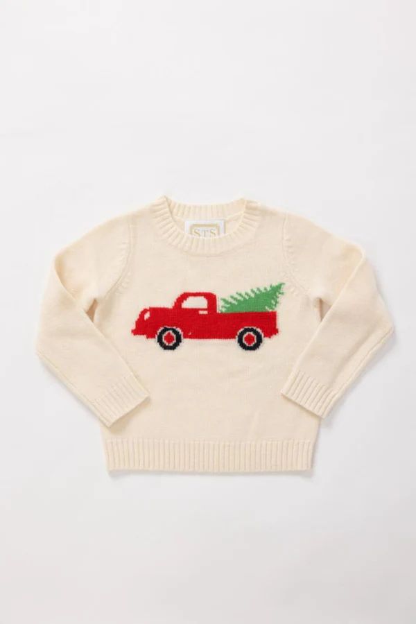 Kids Truck Sweater | Sail to Sable