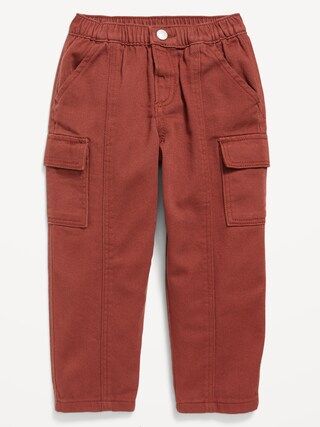 High-Waisted Cargo Balloon Pants for Toddler Girls | Old Navy (US)