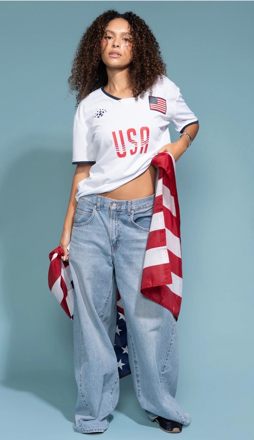 Hype and Vice FIFA World Cup Collection - Team USA Jersey 

#fifaworldcup #worldcup #socceroutfit #futbol #gameday #4thofjuly #4thofjulyoutfit