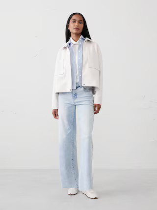 Wide-Leg High-Rise Jean | Banana Republic Factory