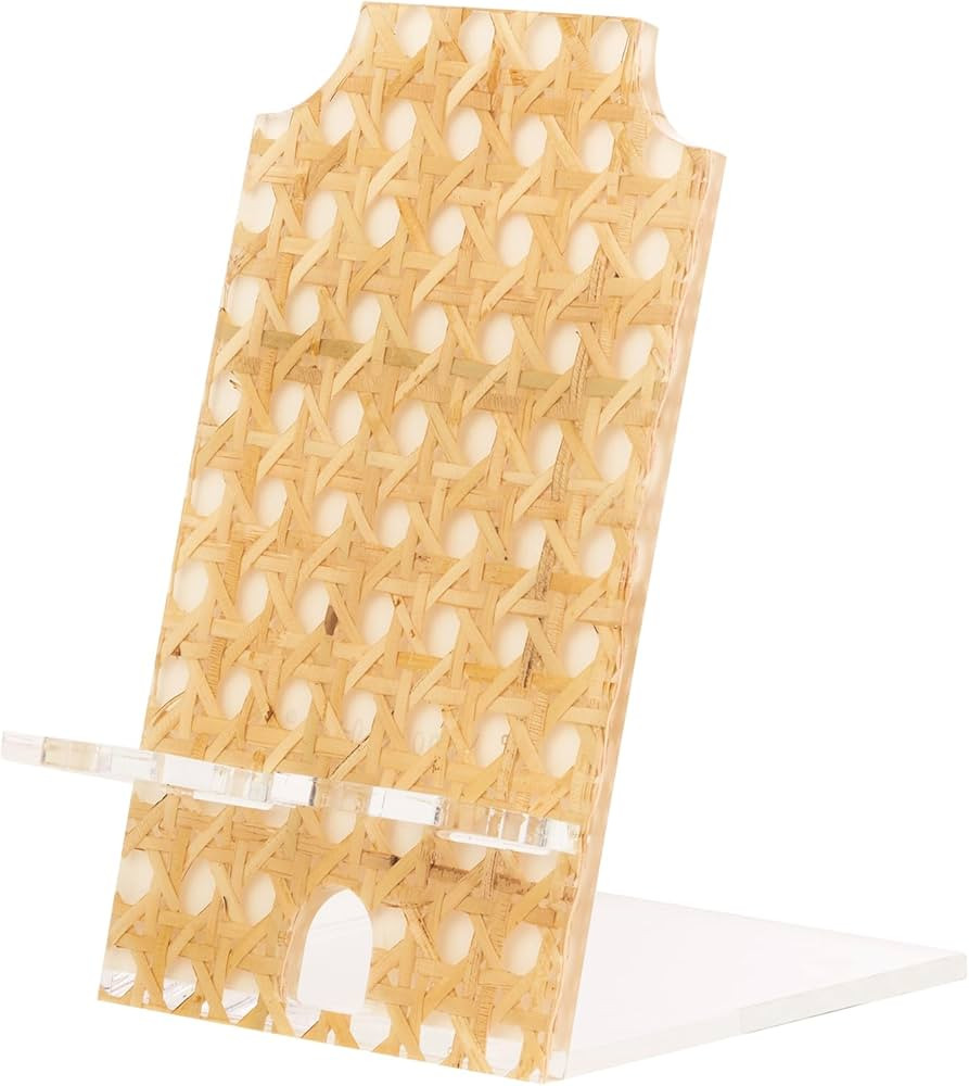 Lilly Pulitzer Decorative Acrylic Phone Stand, Phone Holder for Desk Cute, Clear Acrylic Stand fo... | Amazon (US)