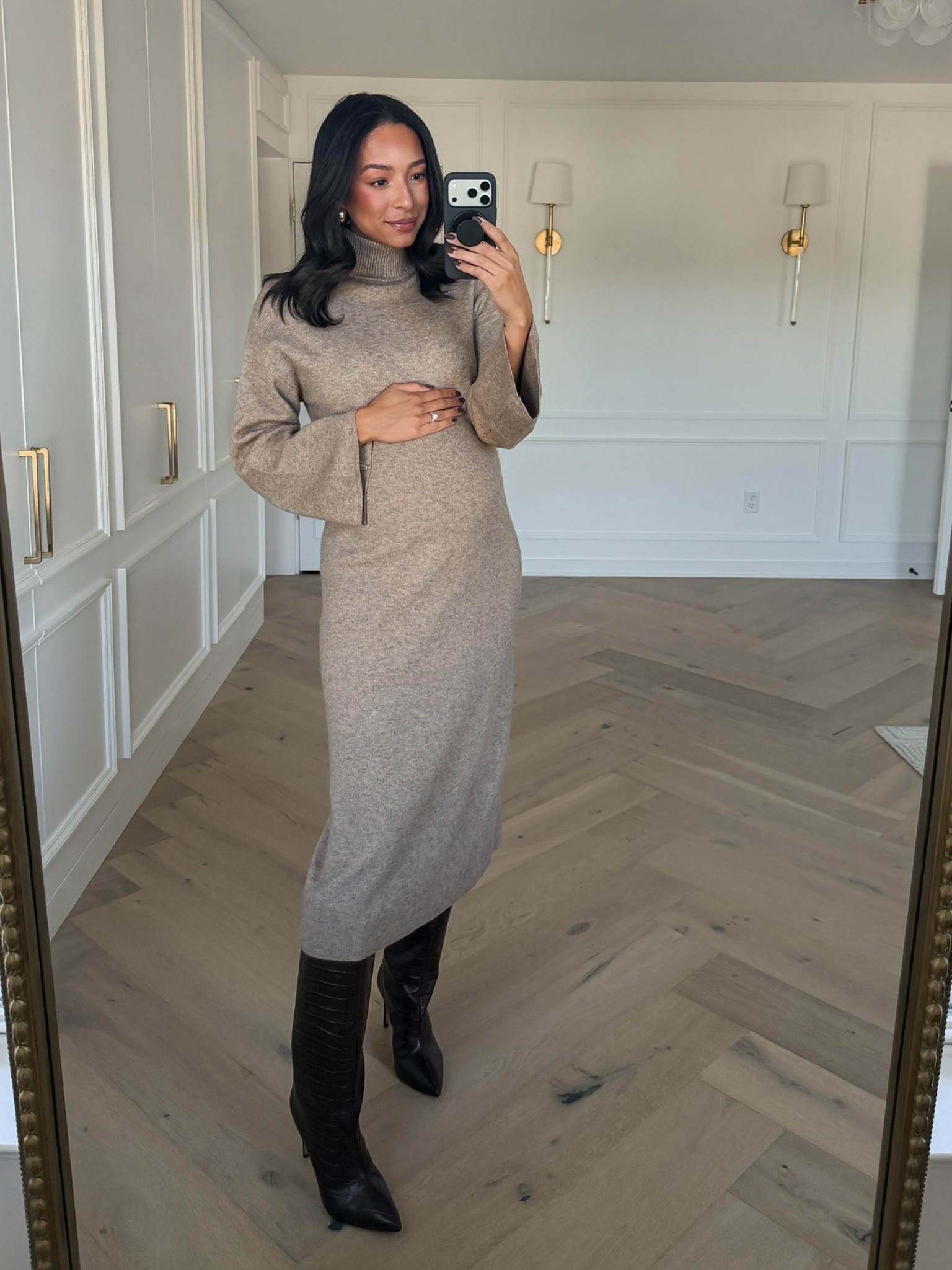 Fall outfit 🍂 Wearing size S maxi sweater dress, boots fit TTS Fall fashion Thanksgiving outfit Thanksgiving dress Fall dress Hosting outfit

#LTKStyleTip #LTKBump #LTKSeasonal