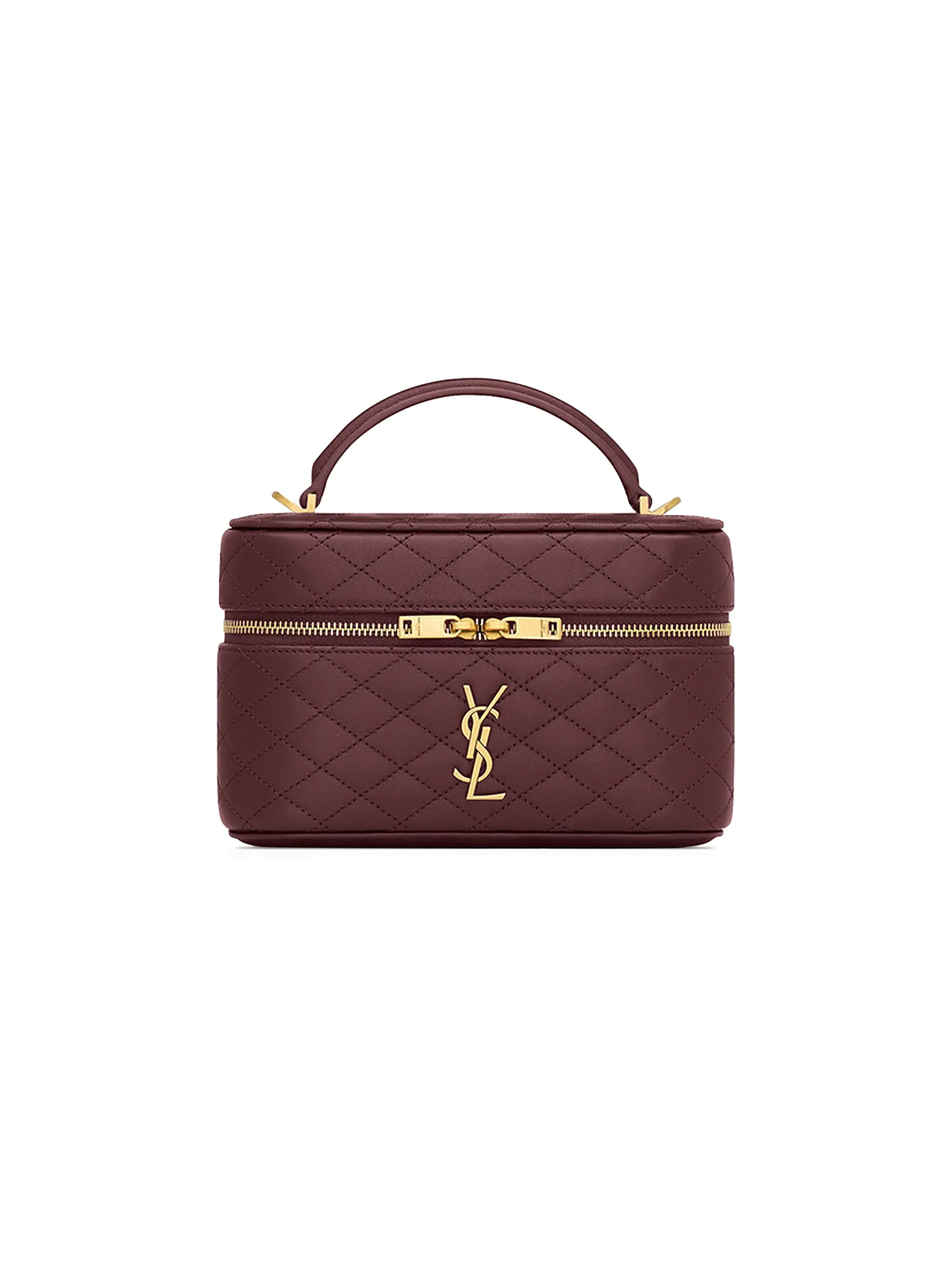 Saint Laurent Gaby Mini Vanity Bag in Lambskin | Saks Fifth Avenue | Saks Fifth Avenue