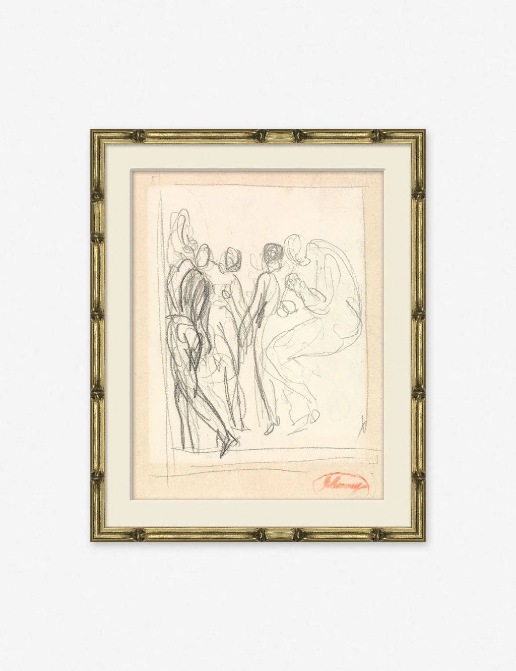 Figure Sketch Print | Lulu and Georgia 