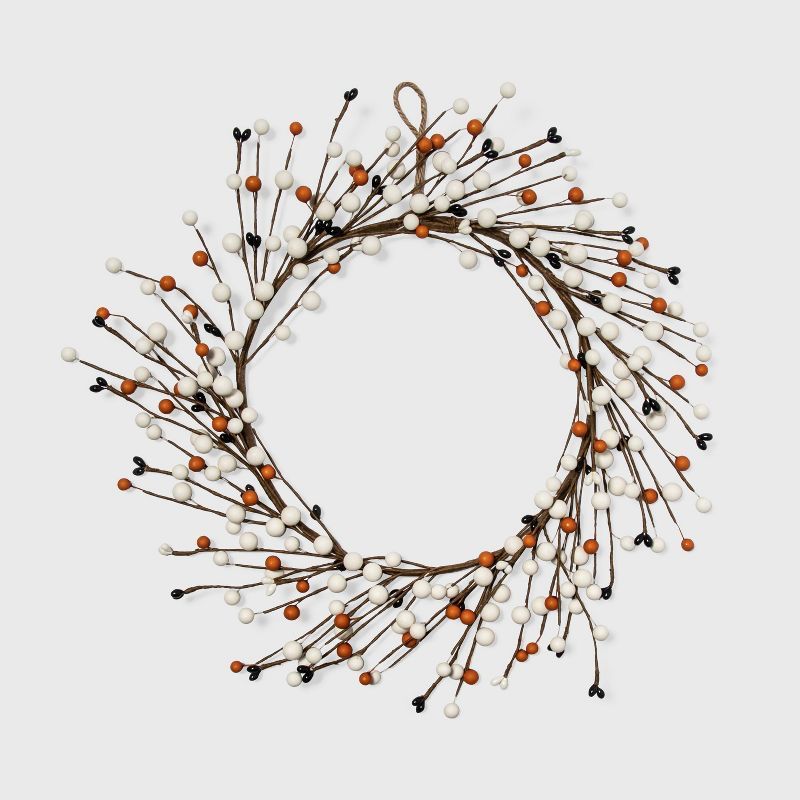 Harvest Berry Cream Wreath - Hyde &#38; EEK! Boutique&#8482; | Target