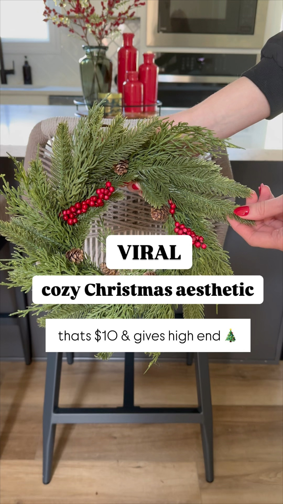 Target Christmas decor. Christmas $10 wreath! Holiday decor  

#LTKHoliday #LTKSeasonal #LTKVideo