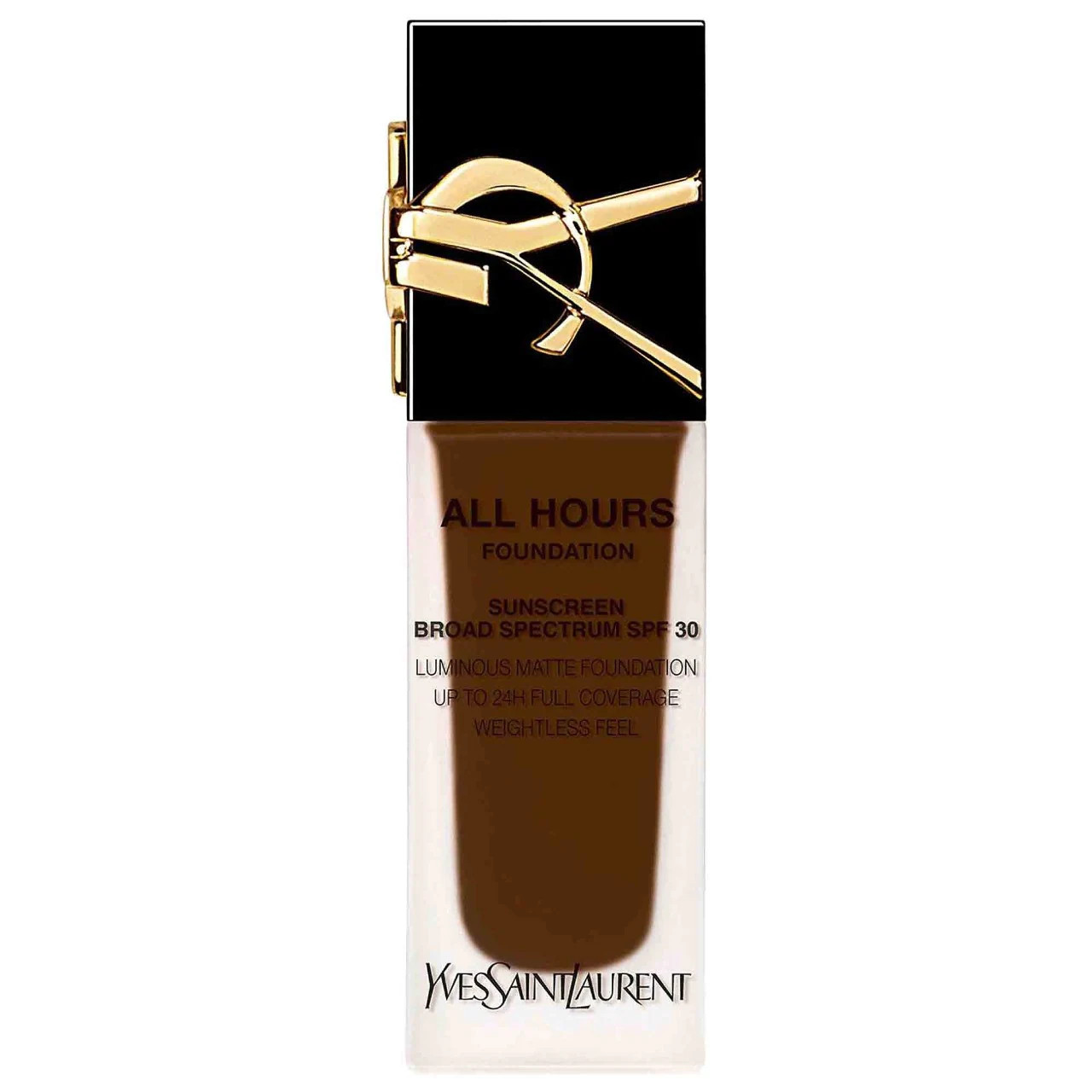 Yves Saint Laurent All Hours Luminous Natural Matte Foundation 24H Longwear SPF 30 with Hyaluronic Acid DC9 .85 oz. / 25 mL | Sephora (US)