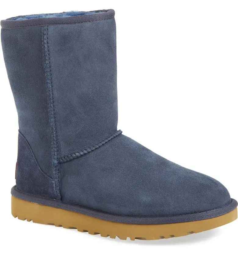 Classic II Genuine Shearling Lined Short Boot | Nordstrom