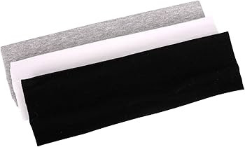 MapofBeauty 3 Pack Yoga Headbands Stretchy Cotton Head Band Hairwarp Sports Running Exercise Gym ... | Amazon (CA)