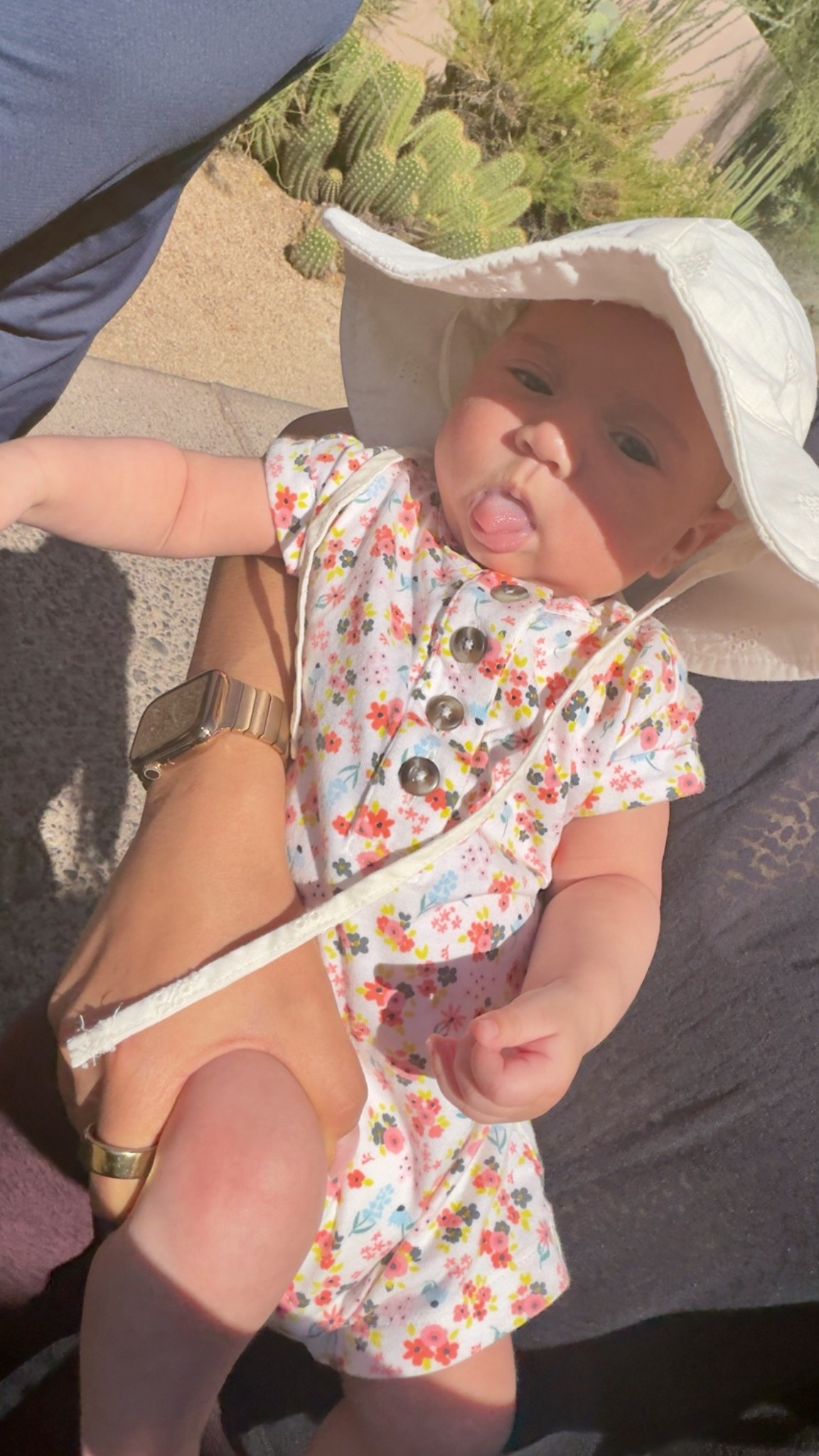 Outfit of the day, 100% organic cotton romper 🌸
5/9/2026 #ootd

#LTKootd #LTKBaby #LTKKids