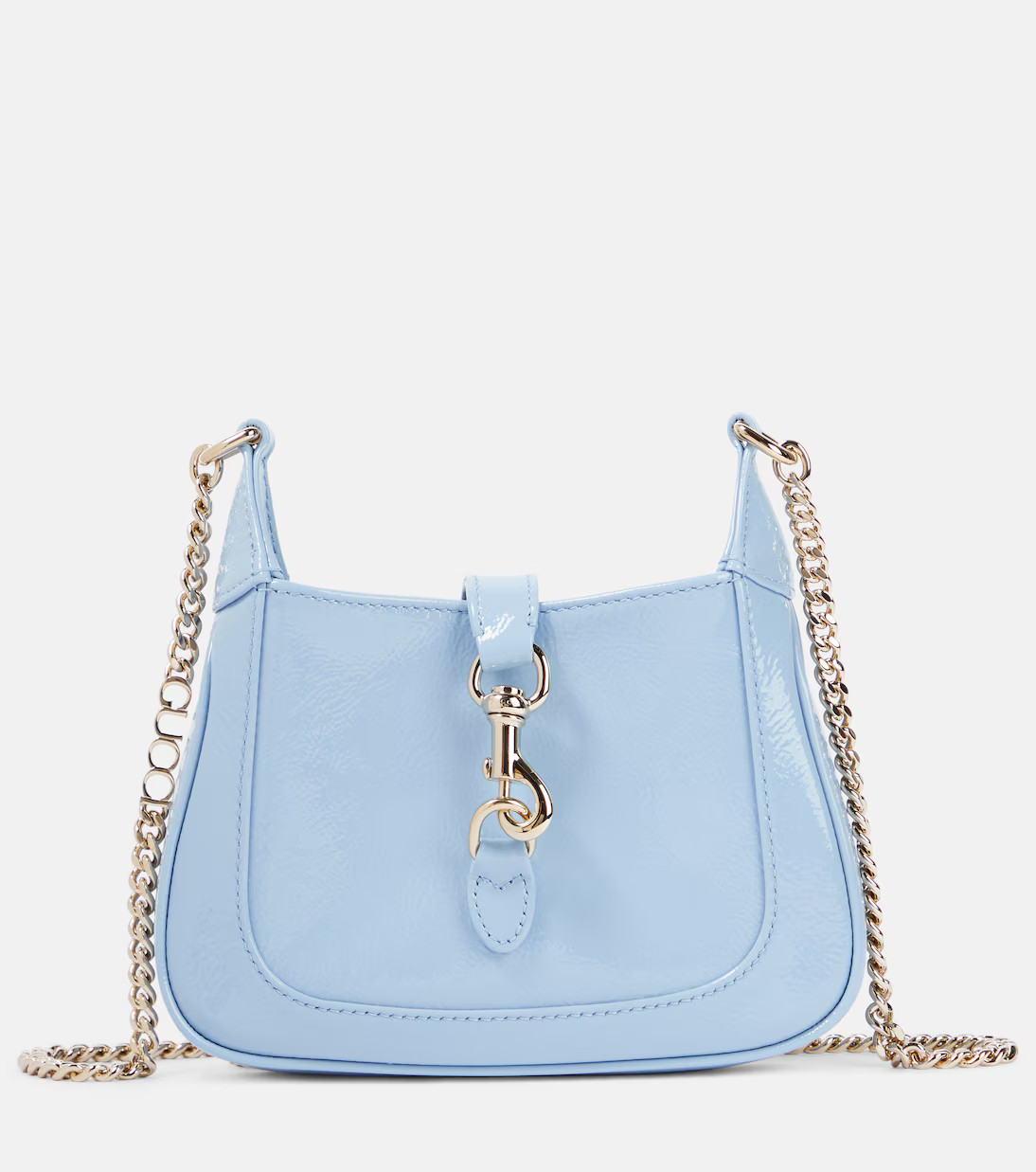 Gucci Jackie Notte Mini patent leather shoulder bag | Mytheresa (DACH)