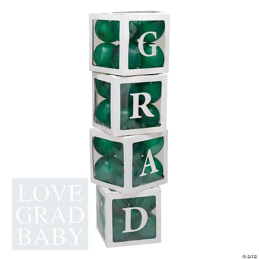 Balloon Block Boxes Kit - 87 Pc. | Oriental Trading Company