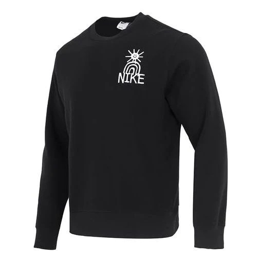 Nike As M Nsw Hbr-C Bb Crew Logo DQ4073-010 | KICKS CREW