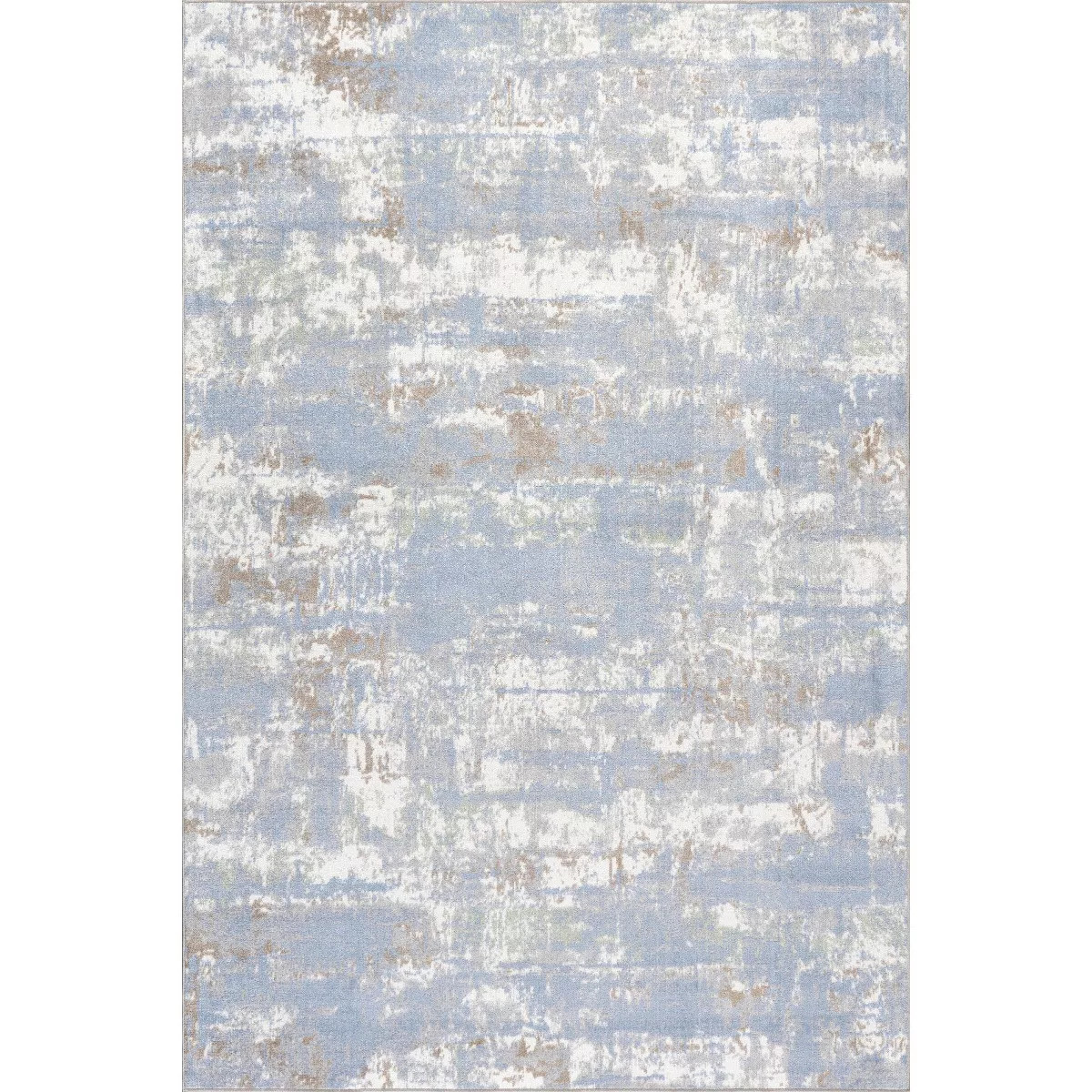 Nuloom Aaliyah Casual Abstract Pet Friendly Machine Washable Area Rug, 10' x 14', Blue | Target
