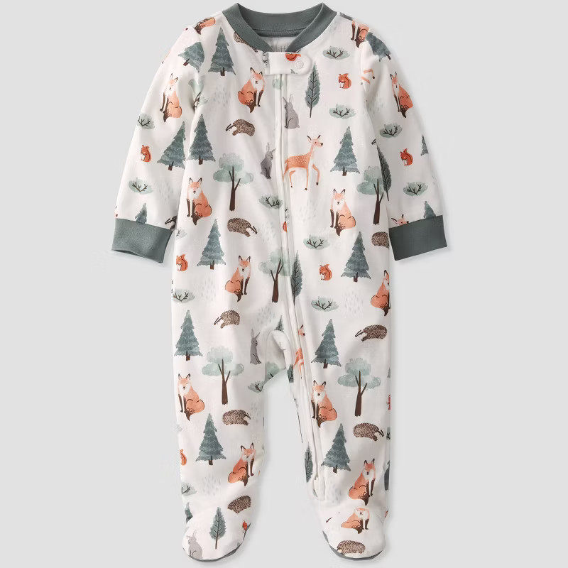 Baby Sequoia Sleep N' Play - little planet by carter's White/Green | Target