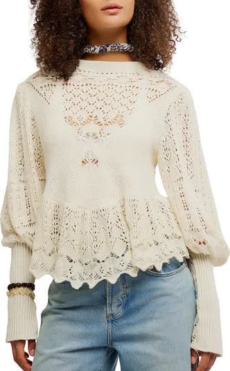 Lucinda Semisheer Sweater | Nordstrom