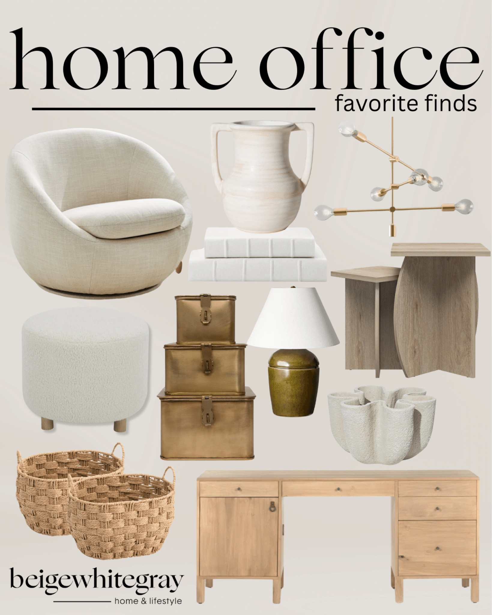 Home Office Furniture

Home  home office  work from home  office styling  office furniture  accent decor  modern home  basket  storage

#LTKSeasonal #LTKhome