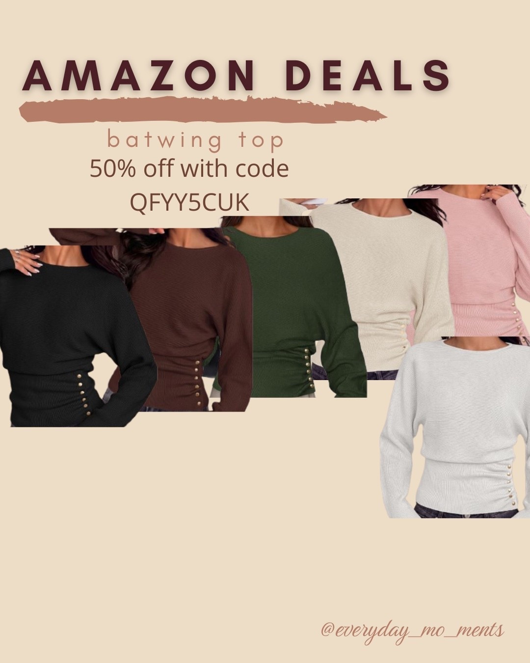 Love the button detail $16 ends 8/26

Amazon fashion
Amazon deals
Sweater

#LTKSaleAlert