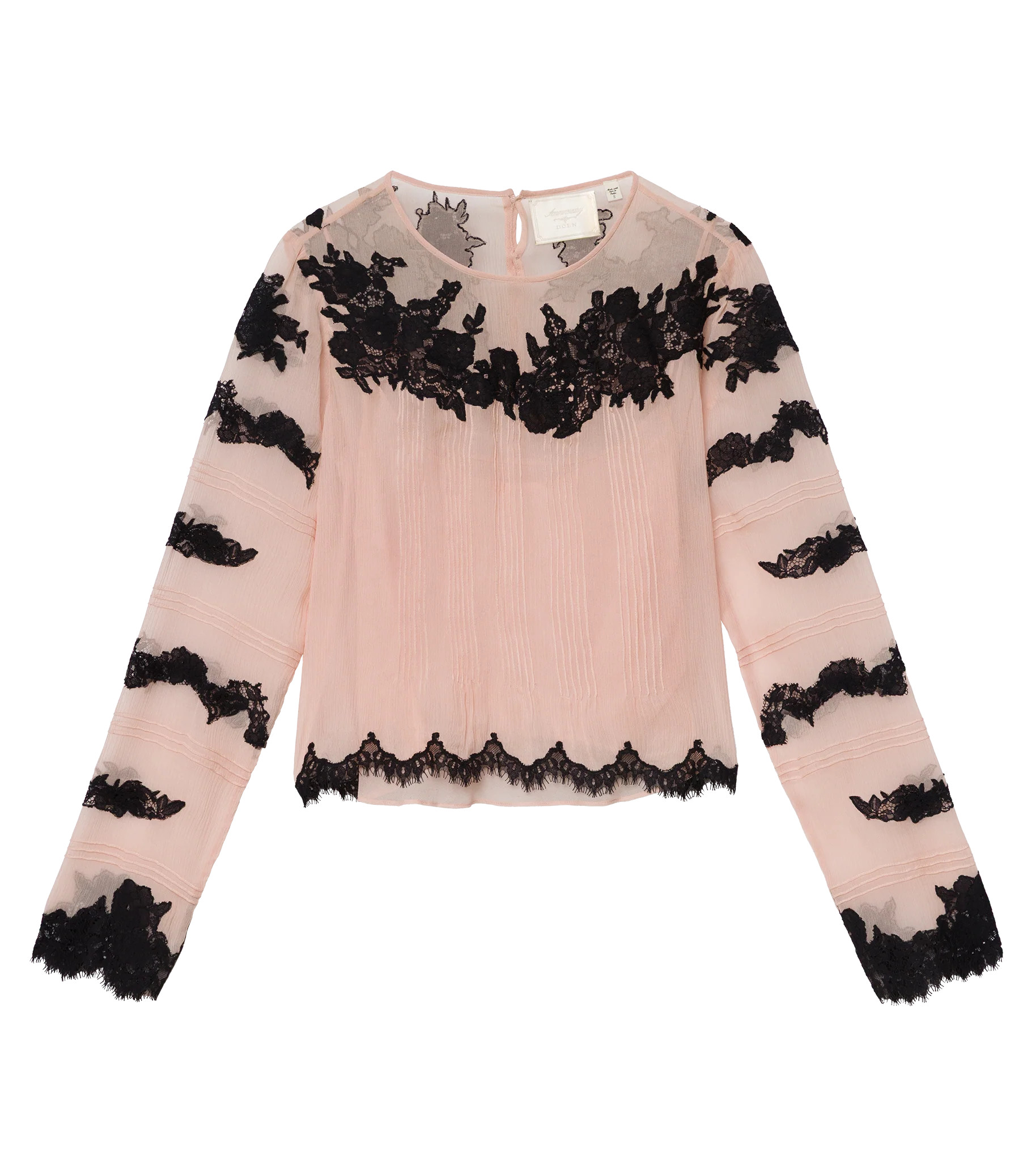 Albertine Anniversary Top - Soft Peach | DÔEN | DOEN