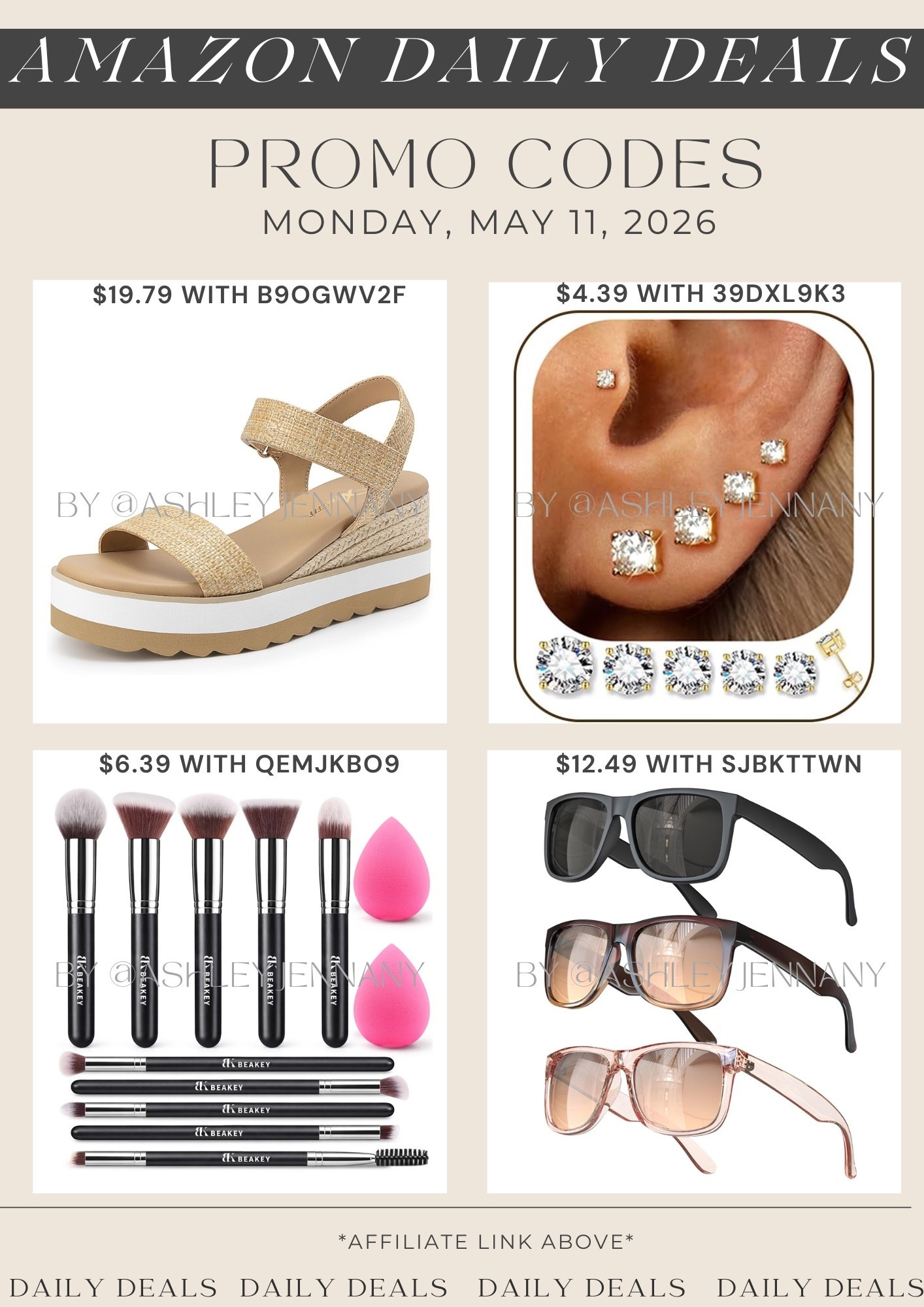 Amazon deals

#LTKSaleAlert #LTKgrwm #LTKBeauty