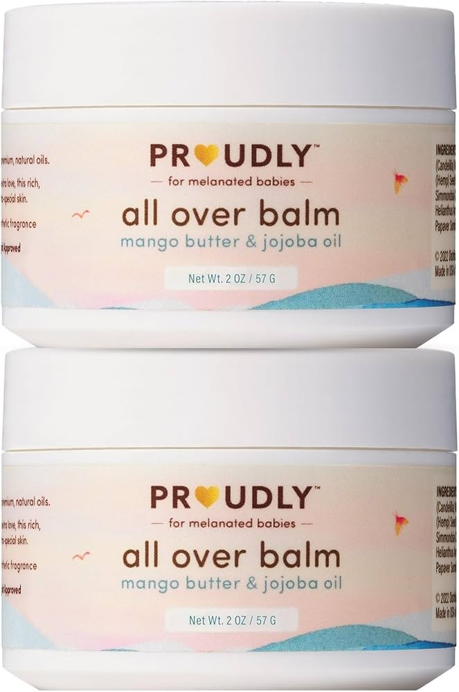 PROUDLY All Over Balm by Gabrielle Union & Dwyane Wade, Helps Relieve Cradle Cap & Eczema, for Bl... | Amazon (US)