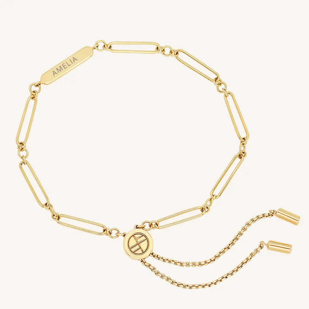 Etch Chain Bracelet | Francesca Jewellery