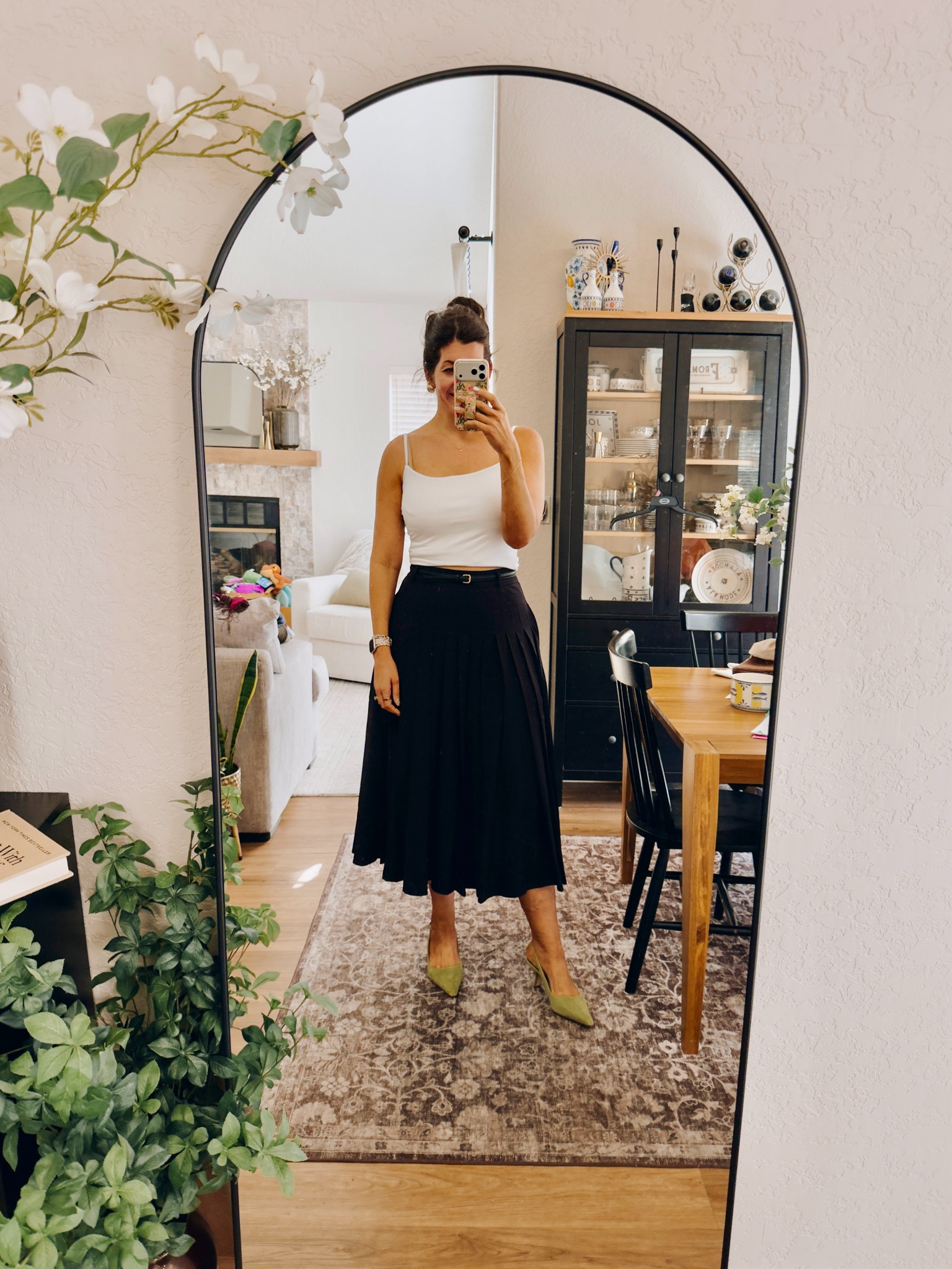 Fall workwear under $50
In an 8 skirt

#LTKMidsize #LTKOver40 #LTKTall