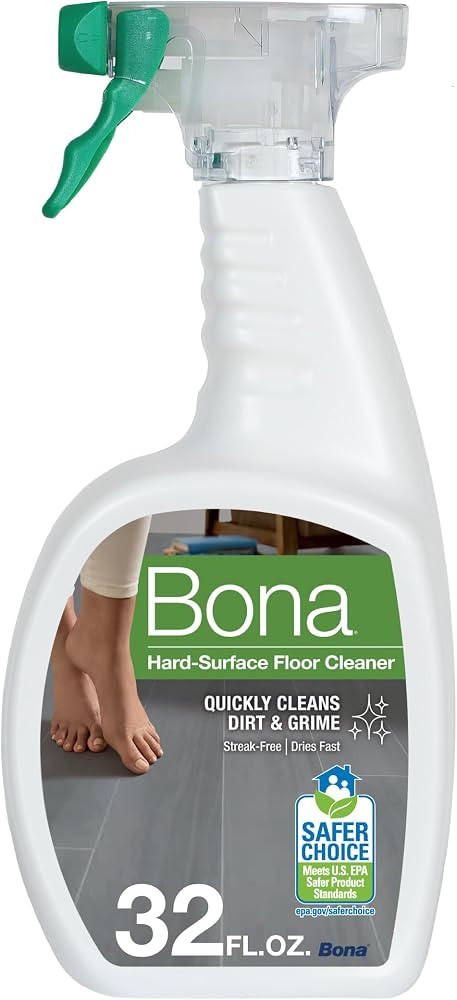 Bona Multi-Surface Floor Cleaner Spray - 32 fl oz - Unscented - Refillable - Residue-Free Floor C... | Amazon (US)