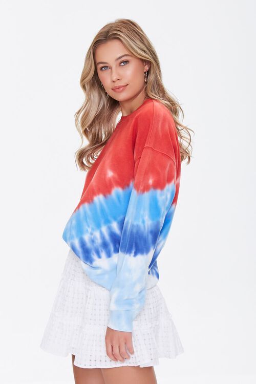 French Terry Tie-Dye Pullover | Forever 21 (US)