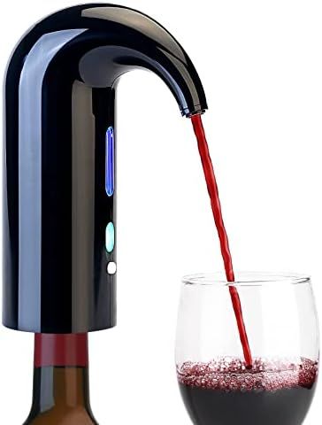 Electric Wine Aerator, One-Touch Wine Aerator Pourer. Automatic Wine Dispenser & Wine Pourer. Exc... | Amazon (US)