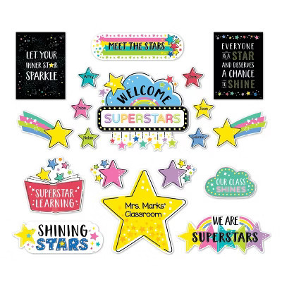 Creative Teaching Press® Shine Bright Bulletin Board Set, 43 Pieces | Target