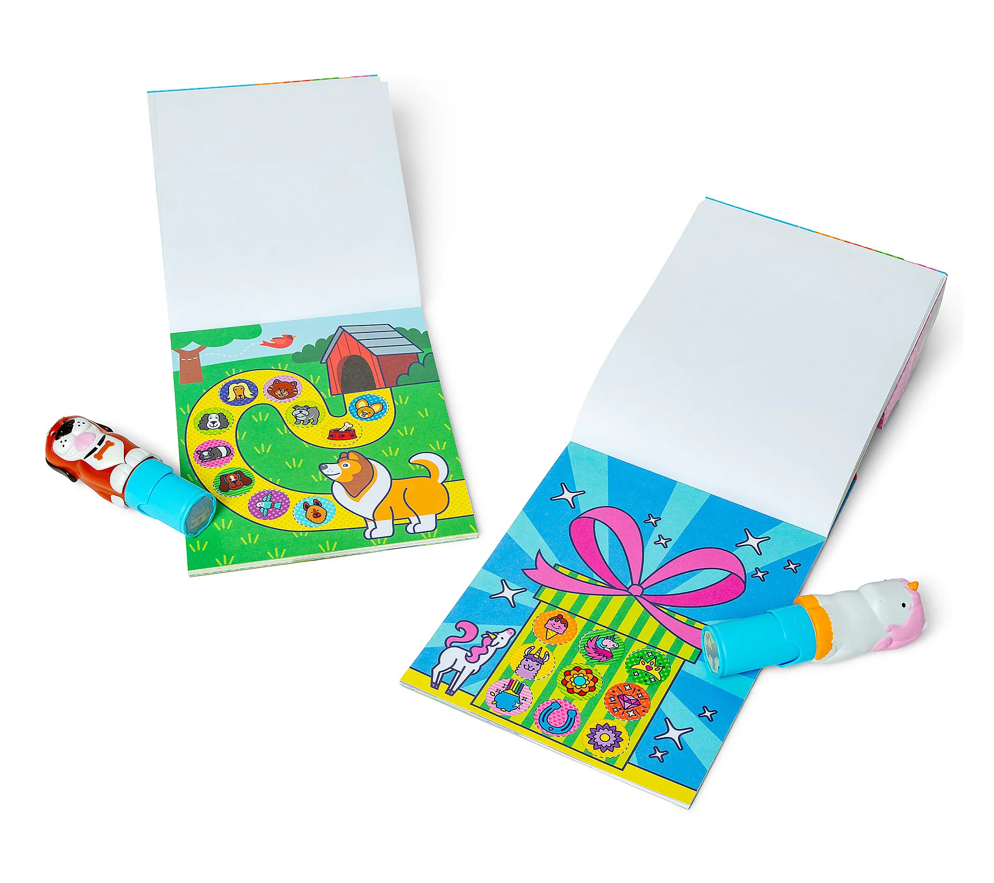 Melissa & Doug Sticker Wow Dog & Unicorn Bundle | QVC