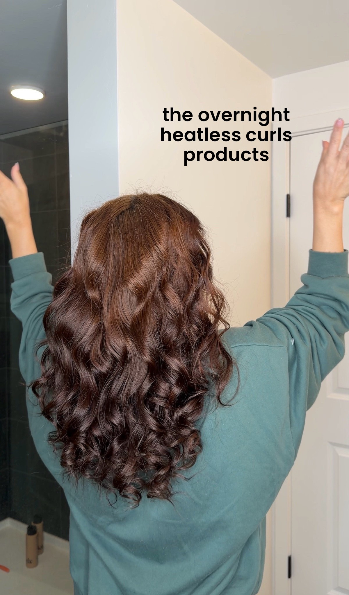 the tried & true heatless curls method👩🏼‍🍳😙
