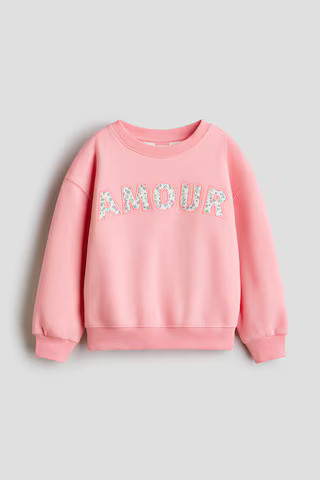 Sweatshirt with Motif | H&M (US + CA)