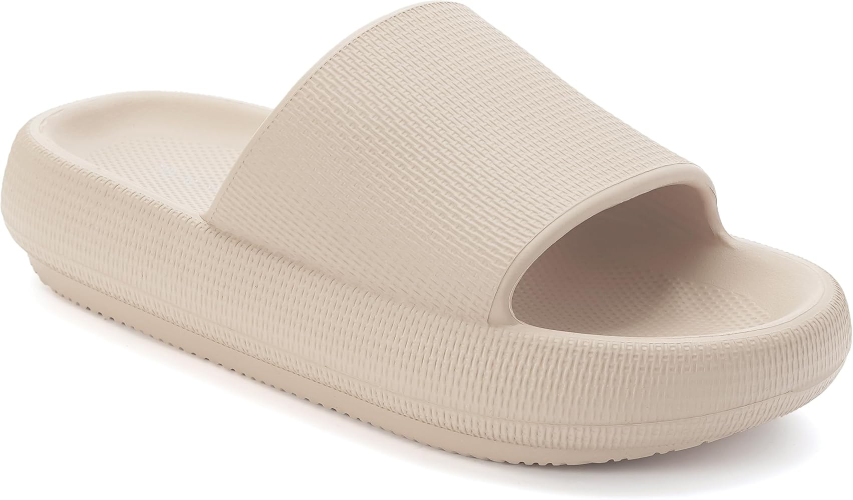Joomra Pillow Slippers for Women and Men Non Slip Quick Drying Shower Slides Bathroom Sandals | U... | Amazon (US)