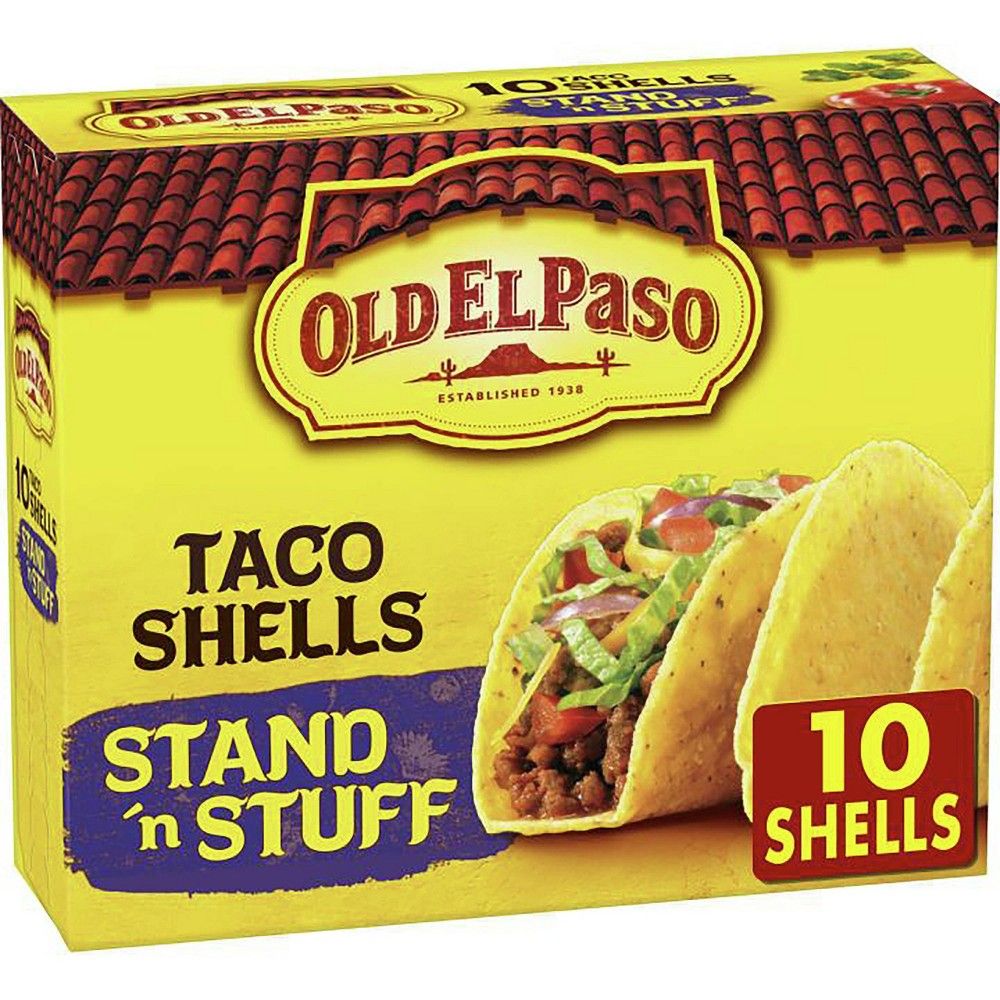 Old El Paso Gluten Free Stand 'n Stuff Yellow Corn Taco Shells - 4.7oz/10ct | Target