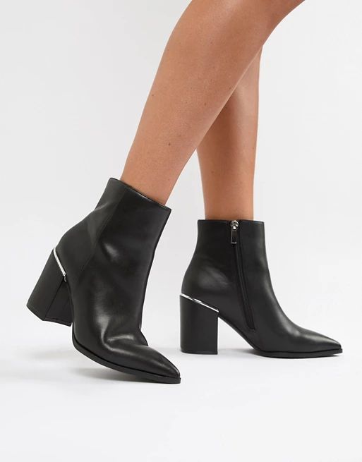 ASOS DESIGN Ebele pointed ankle boots | ASOS US