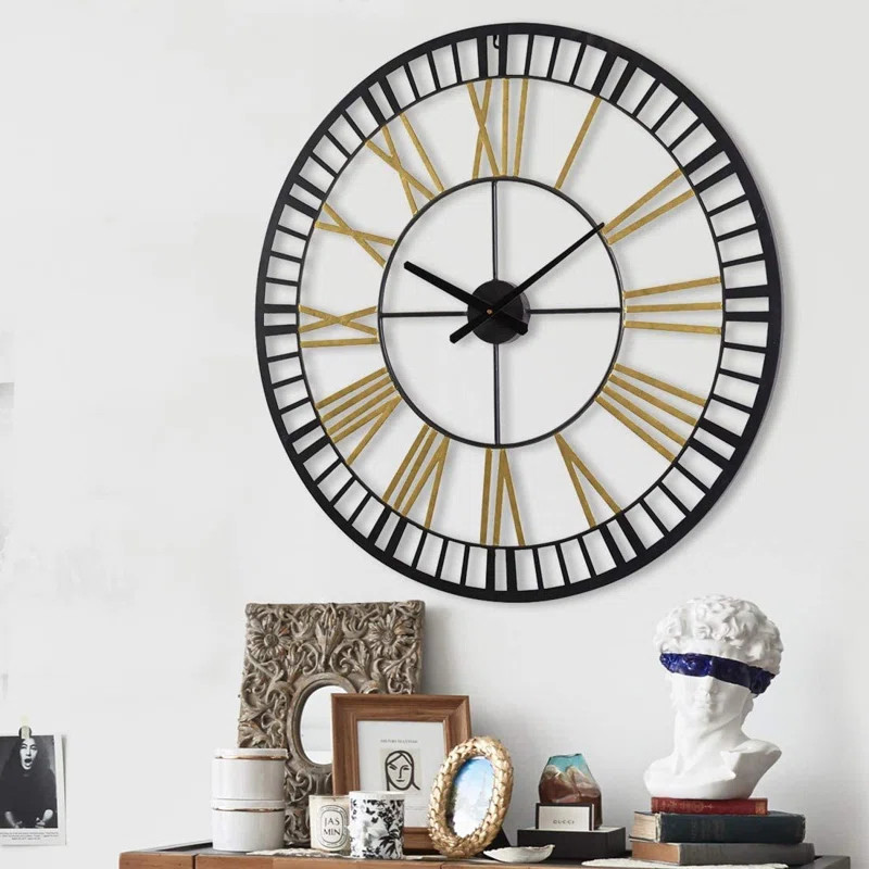Karamo Metal Wall Clock | Wayfair North America