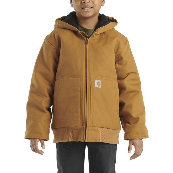 Kids' Carhartt Canvas Jacket XSmall Brown | Scheels Sports