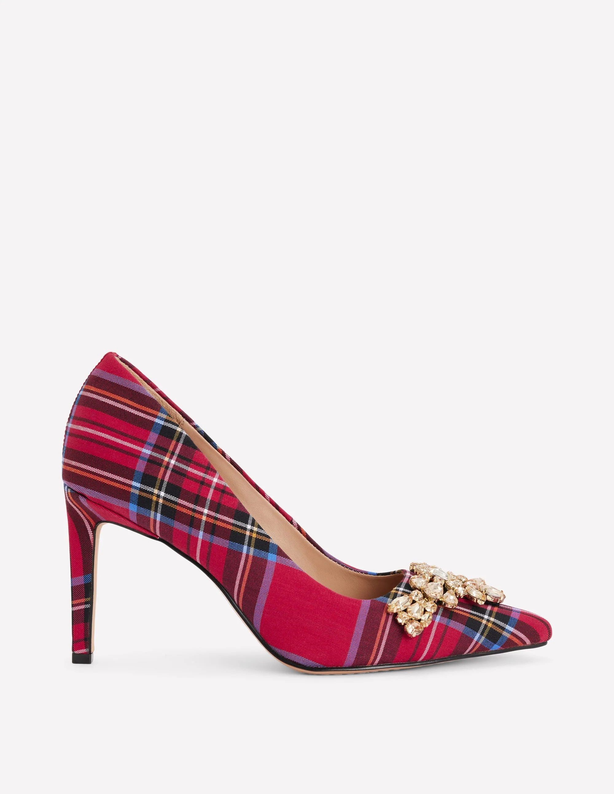 Boden Women's Embellished Court Shoes in Red | Size 42 | Boden (US)