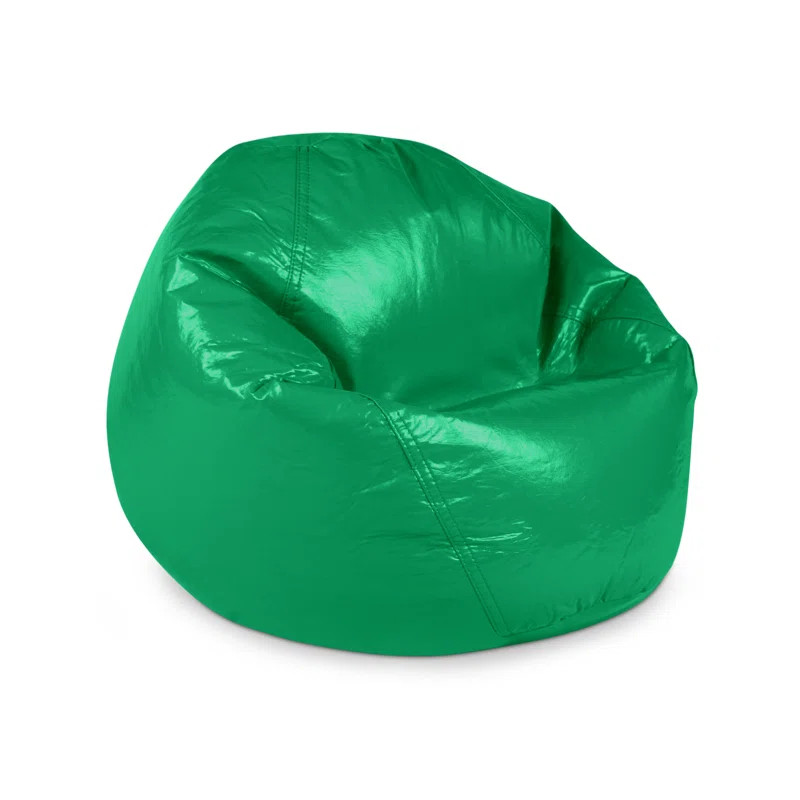 Faux Leather Bean Bag Chair & Lounger | Wayfair North America