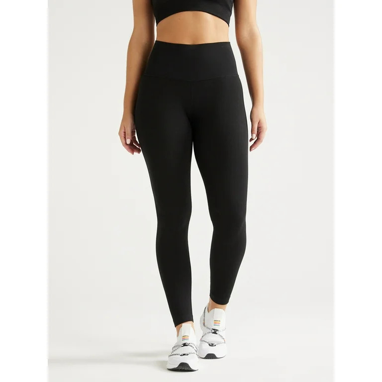 Love & Sports Women’s Seamless Mid-Rise Leggings, 25” Inseam, Sizes XS-XXL - Walmart.com | Walmart (US)