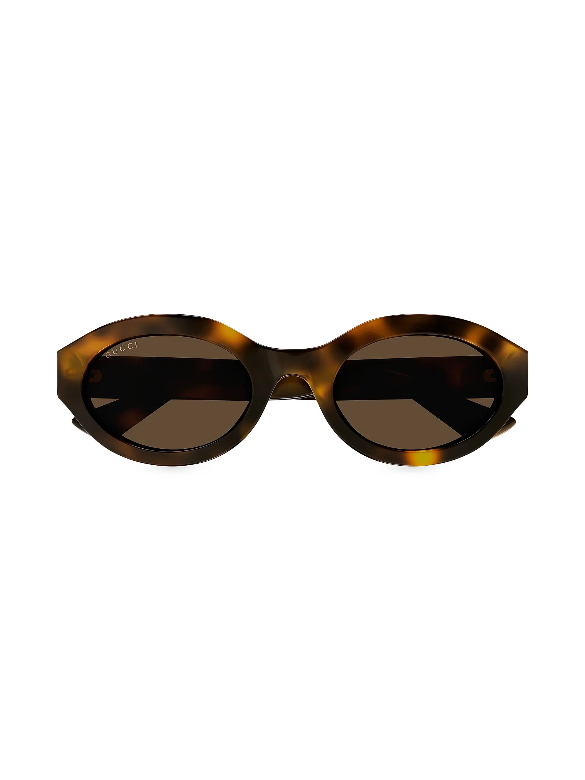 Minimal GG 53MM Oval Sunglasses | Saks Fifth Avenue