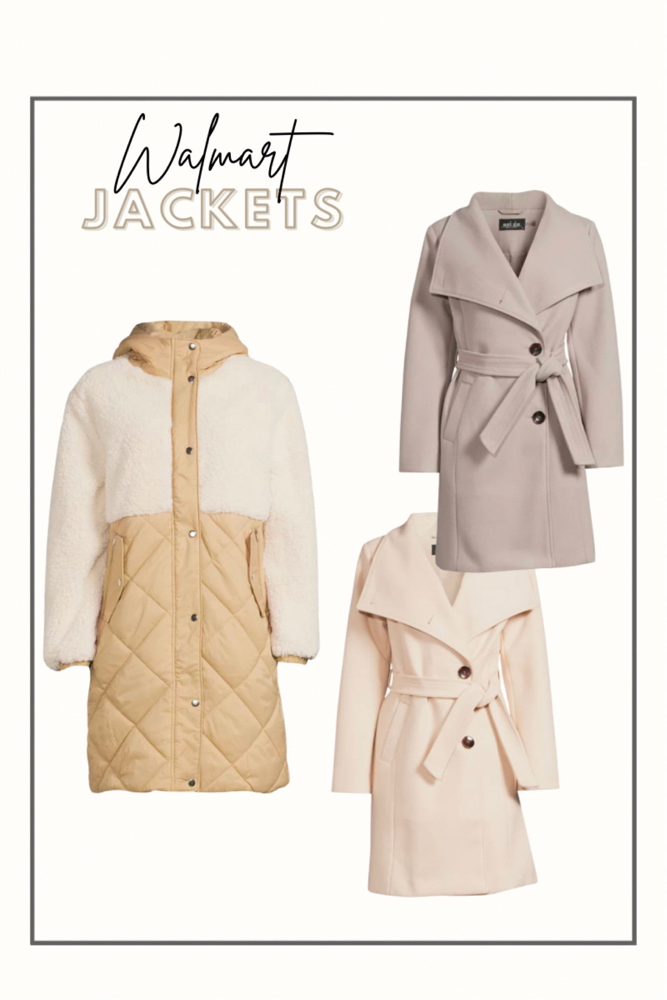 Walmart jackets and outerwear under $50

#LTKSeasonal #LTKunder50 #LTKstyletip