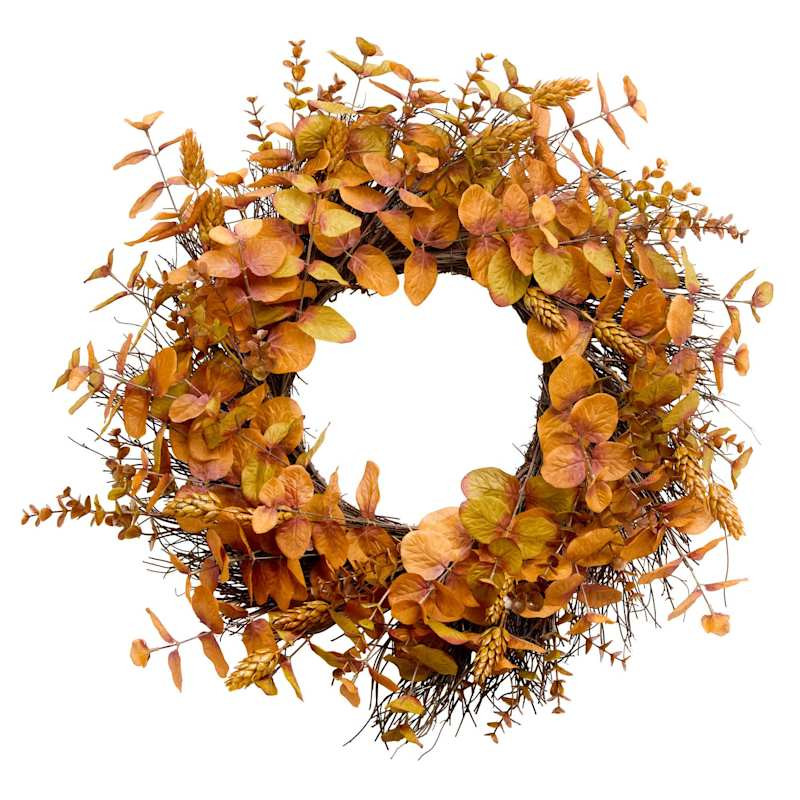 Brown Eucalyptus Spiral Vine, 24" | At Home