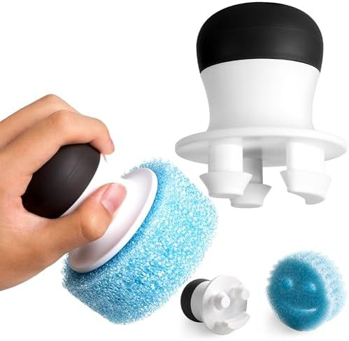 Impresa Dish Mommy Wand Palm Holder - Compatible with Scrub Mommy & Scrub Daddy Sponges - Refilla... | Amazon (US)