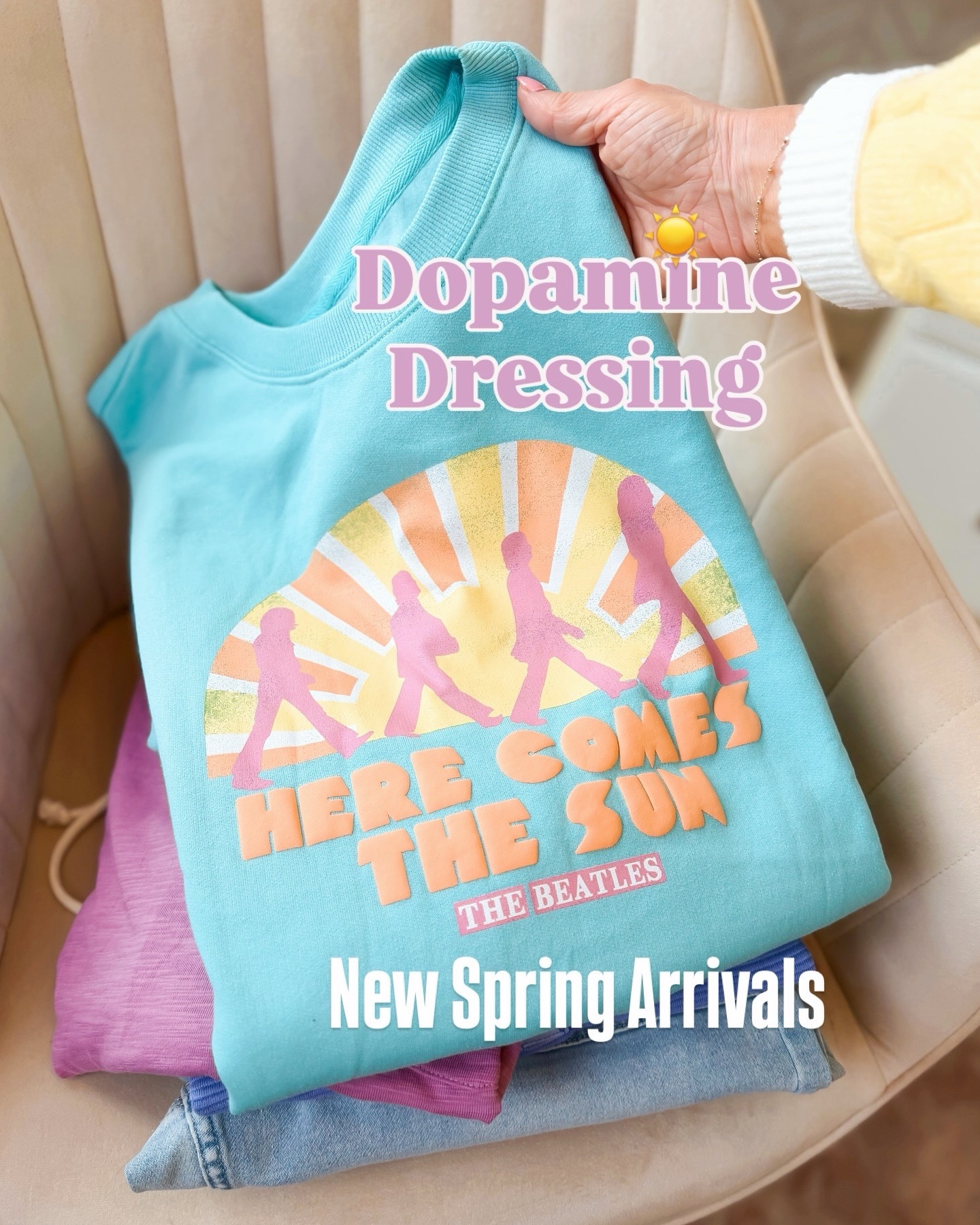 Dopamine dressing. 🌈☀️.  These new Maurice’s spring arrivals are doing the trick. Love all the happy colors in these casual pieces.

Spring outfits, joggers with drawstring waist, tee shirt, spring break, sneakers

#LTKmomlife #LTKootd #LTKgrwm