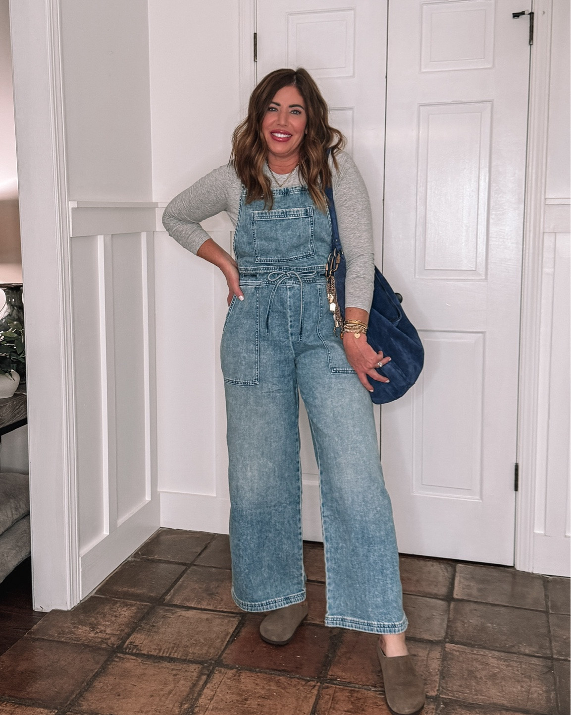 @Aerie  super soft denim overalls styled several ways 👌🏼

‼️on sale 30% off‼️

Perfect for those days when you don't know what to wear, but you wanna be super comfy and still look like you tried.

I'm wearing a size medium, but if you are a size 4-6, you could go with a small.
They do run a little baggy. They also come in a really pretty pink.

Over 40 style, fall outfits women, mom style, back to school outfits, teacher outfits

#LTKSaleAlert #LTKOver40 #LTKMidsize