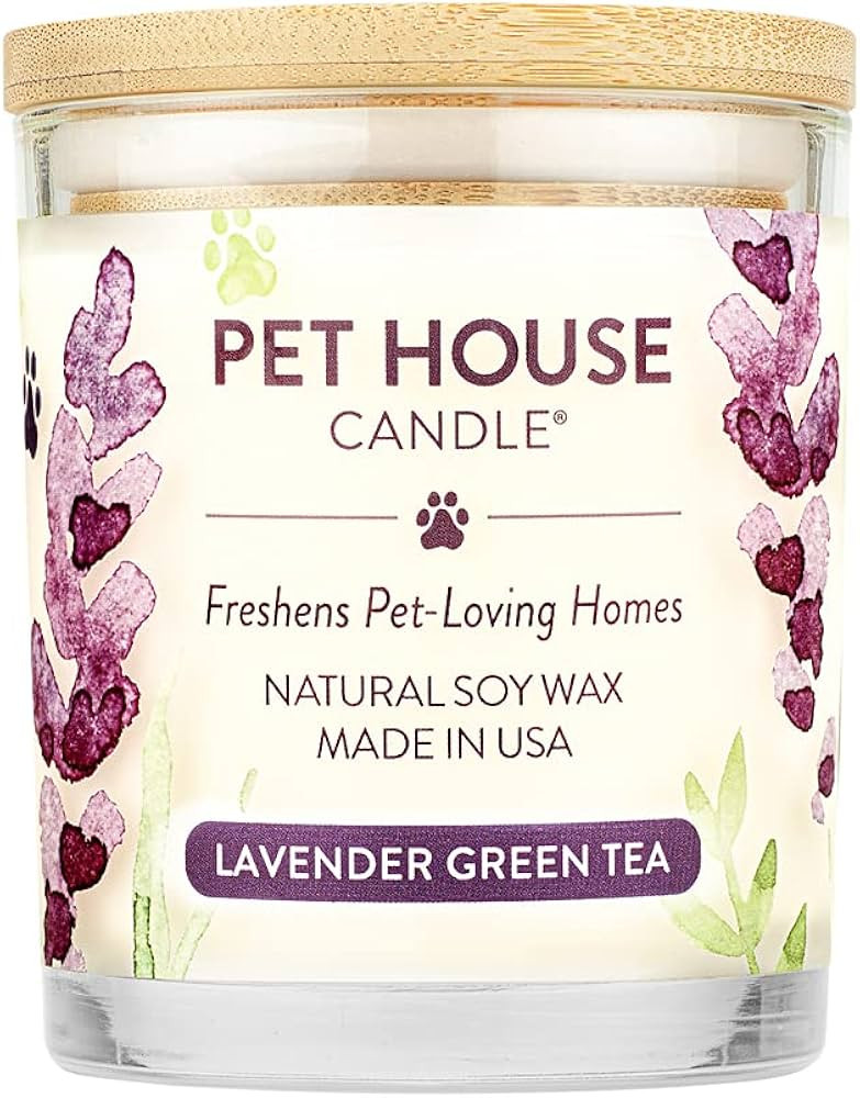 One Fur All, Pet House Candle - 100% Soy Wax Candle - Pet Odor Eliminator for Home - Non-Toxic an... | Amazon (US)